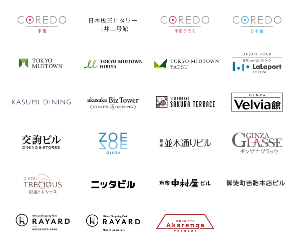 対象施設一覧